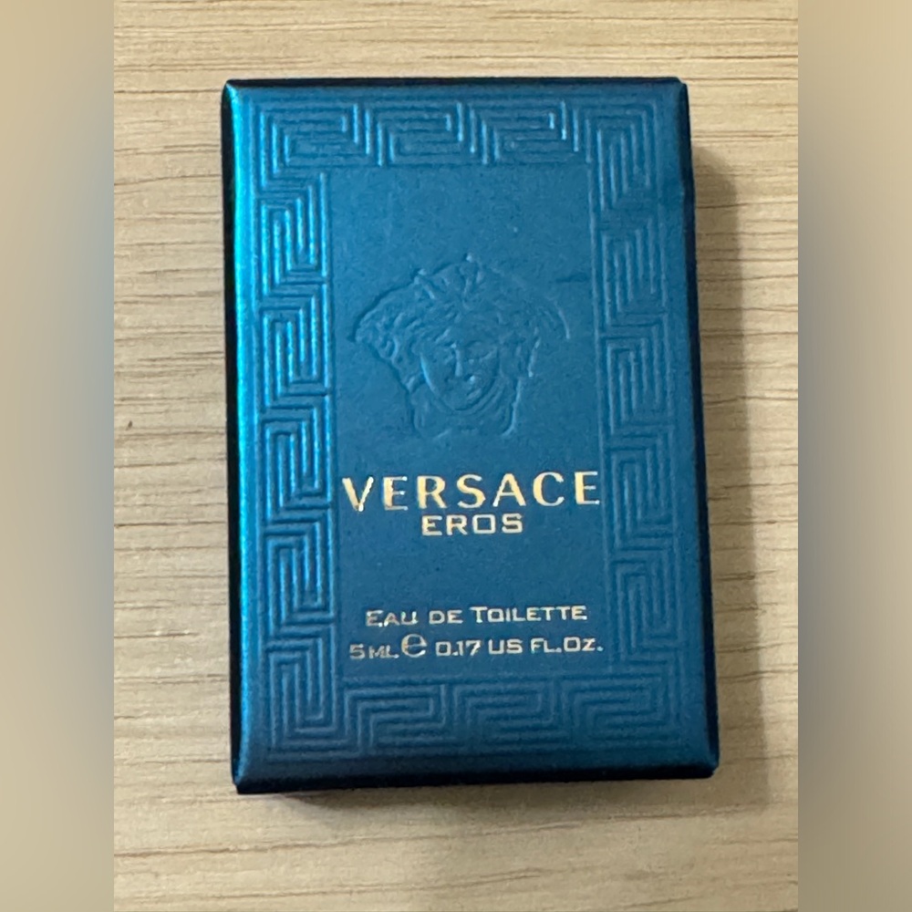 EROS Versace eau de toilette deluxe mini bottle travel size NEW IN BOX